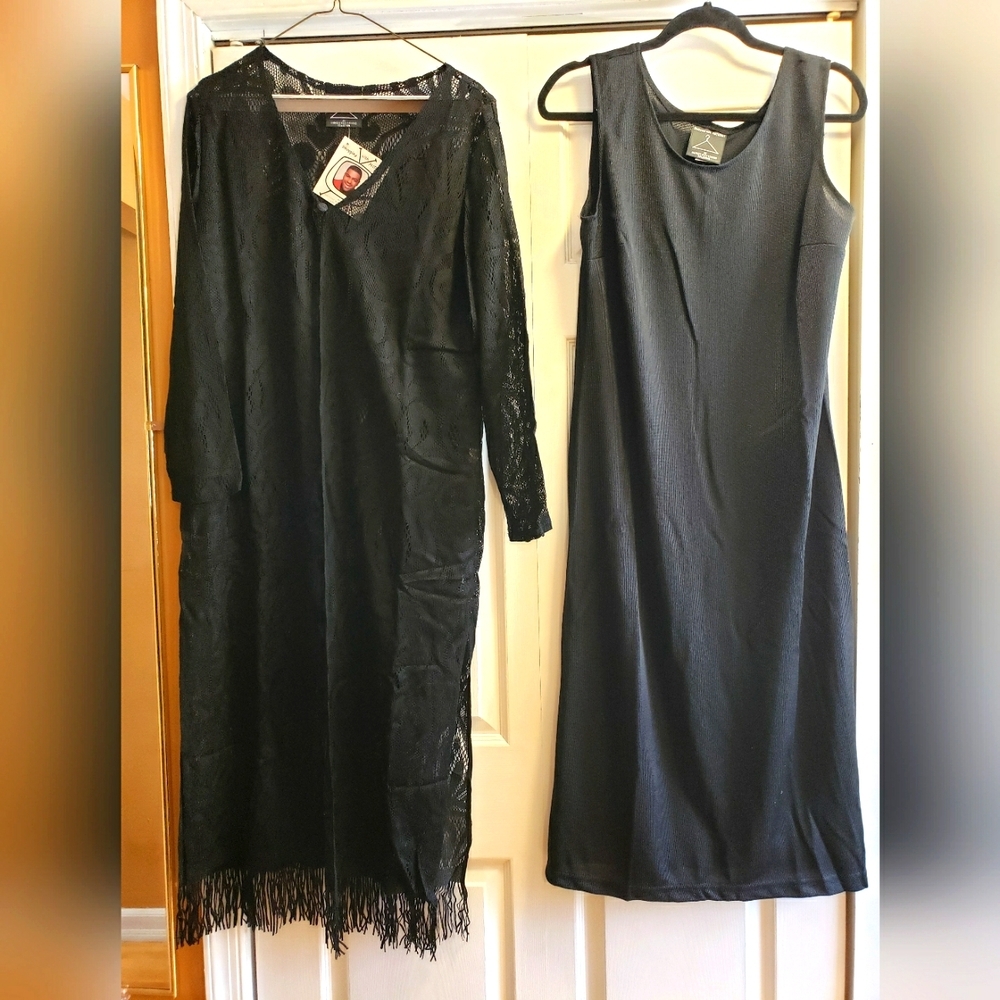 Ladies Dress and Duster combo